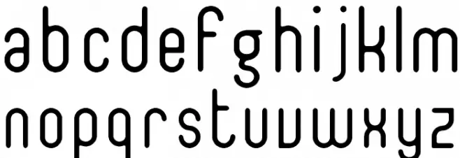 Ger4ronL Cond Font LOWERCASE