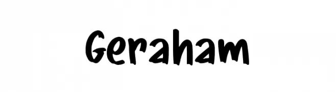 Geraham  Descarca Fonturi Gratis