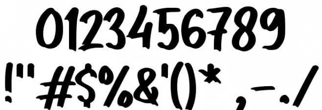 Geraham Font OTHER CHARS