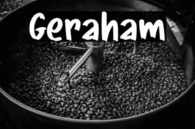 Geraham Font examples
