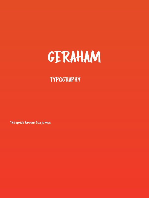 Geraham Poster