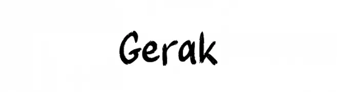 Gerak  Descarca Fonturi Gratis