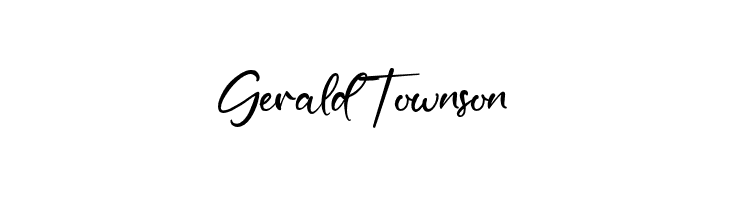 GeraldTownson  Descarca Fonturi Gratis