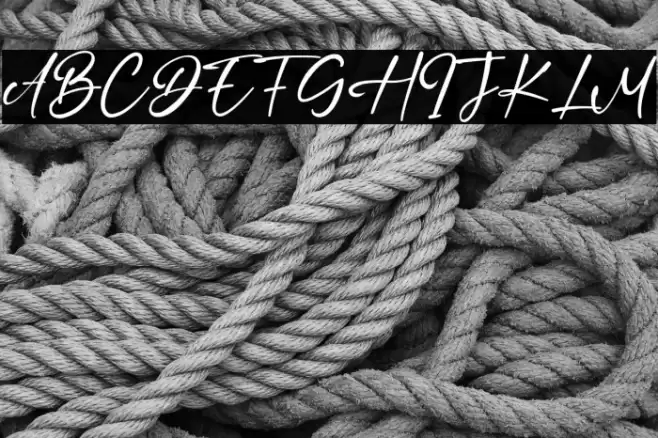 GeraldTownson Font examples