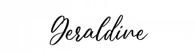 Geraldine  Descarca Fonturi Gratis