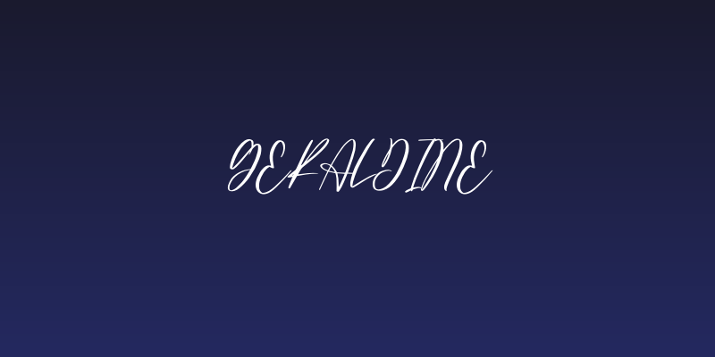 Geraldine Social Header