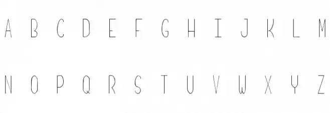Geraldine 字体 大写