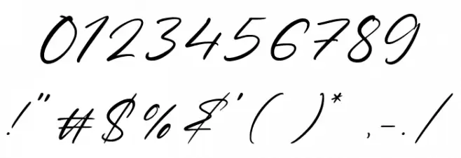 Geraldo Island Font OTHER CHARS