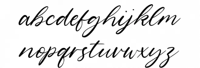 Geraldo Island Font LOWERCASE
