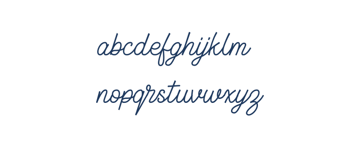 Geraldyne Demo Regular Lowercase