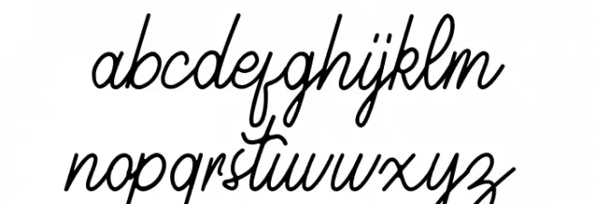 Geralia - DEMO Regular Font Litere mici