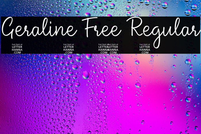 Geraline Free Regular Example 3