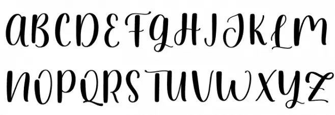 Geraline_DEMO Font UPPERCASE