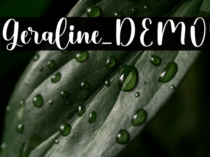 Geraline_DEMO Example 3