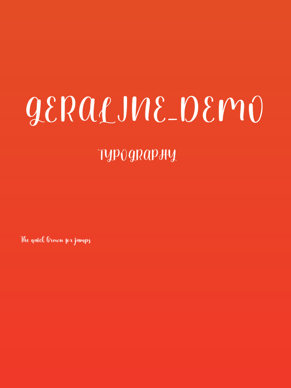 Geraline_DEMO Poster