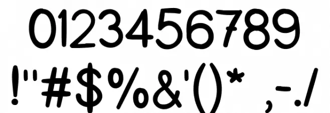 Geralita Font OTHER CHARS