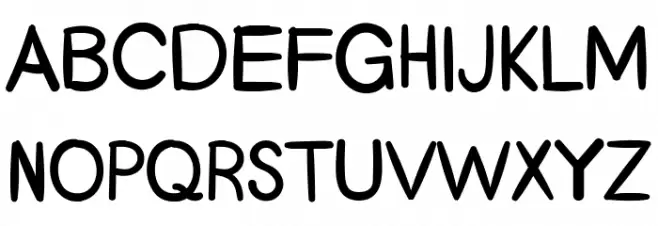 Geralita Font Litere mari