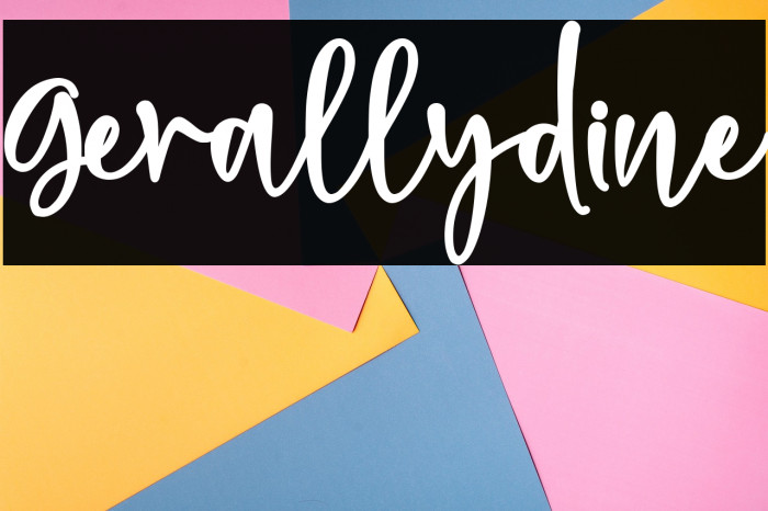 Gerallydine Example 1