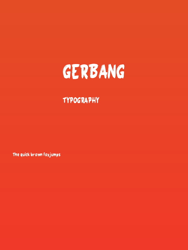 Gerbang Poster