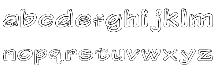 Gerbera Personal Use Only Font LOWERCASE