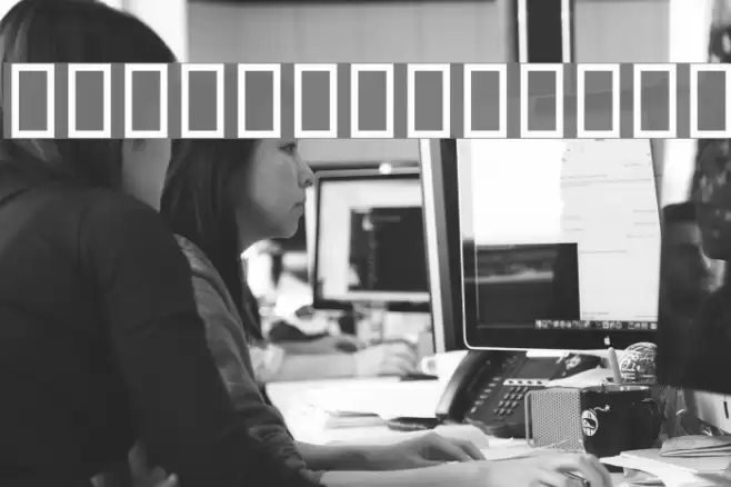 Gerd II Font examples