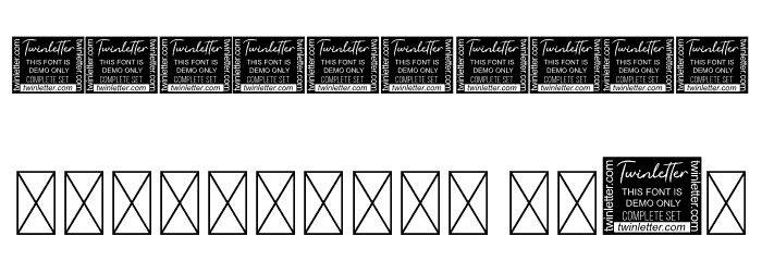 Gerdingan Personal Use Font OTHER CHARS