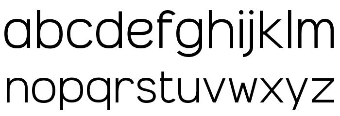 Gerhana Matahari Font LOWERCASE