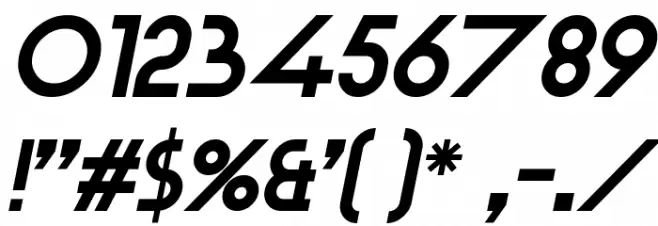 Gerhaus Italic Caratteri ALTRI CARATTERI