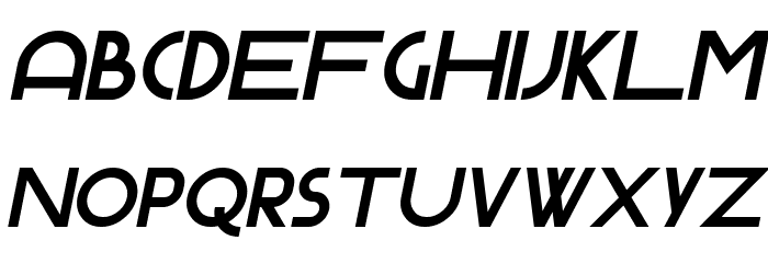 Gerhaus Italic Caratteri MINUSCOLO