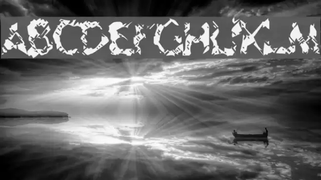 Geriatric Font examples