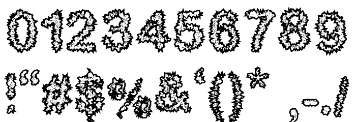 Gerigi Font OTHER CHARS