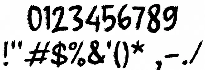 Gerik Font OTHER CHARS