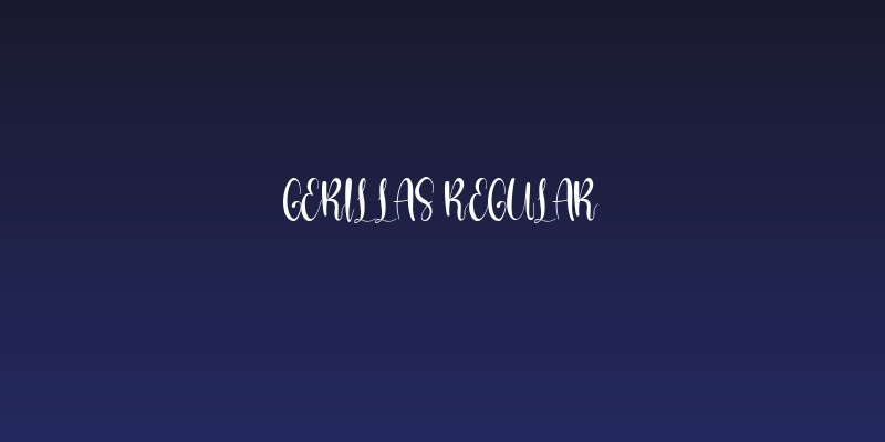 Gerillas Regular Social Header