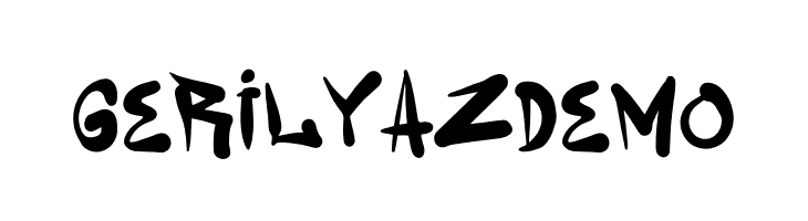 Gerilyaz Demo  Frei Schriftart Herunterladen