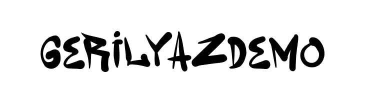 Gerilyaz Demo  font caratteri gratis