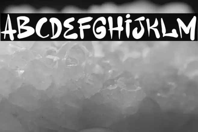 Gerilyaz Demo Schriftart examples