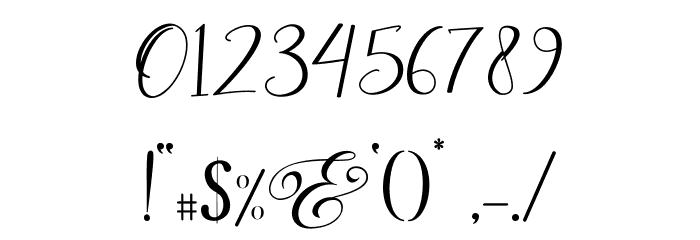 Gerliya Font OTHER CHARS