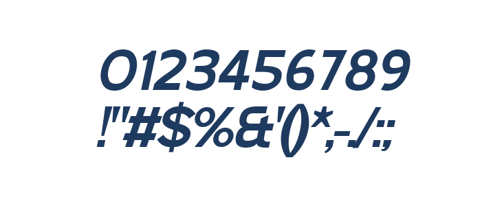 Germagont Bold Italic Other Characters