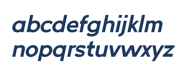 Germagont Bold Italic Lowercase