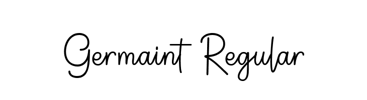 Germaint Regular  フリーフォントのダウンロード