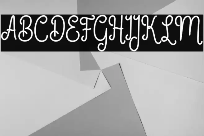 GermalyScriptDEMO-Regular Font examples