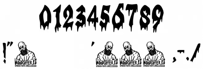 German Apocalypse 字体 其它煤焦