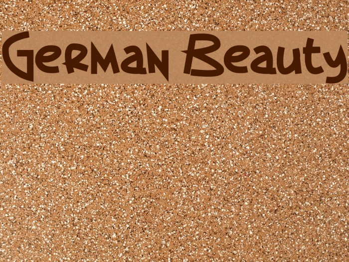 German Beauty Example 3