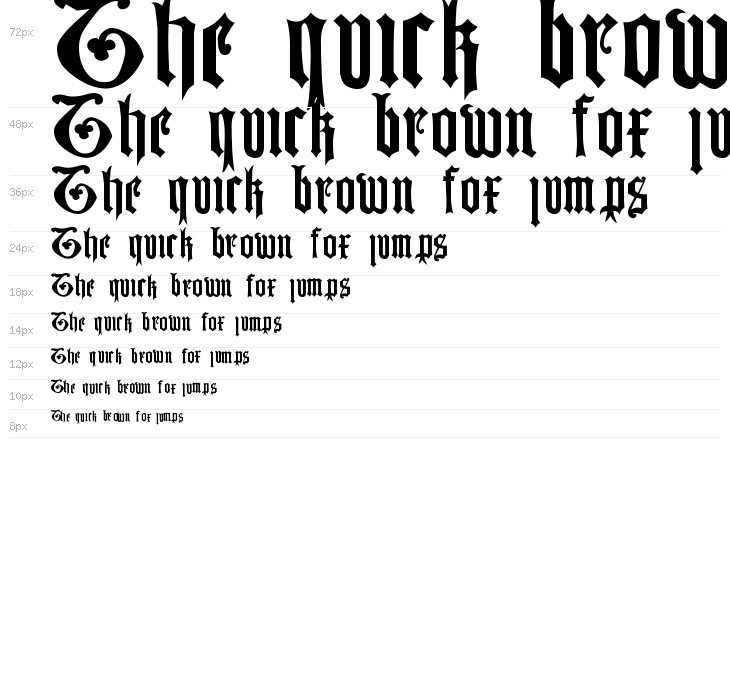 German-Blackletters--15th-c- Waterfall