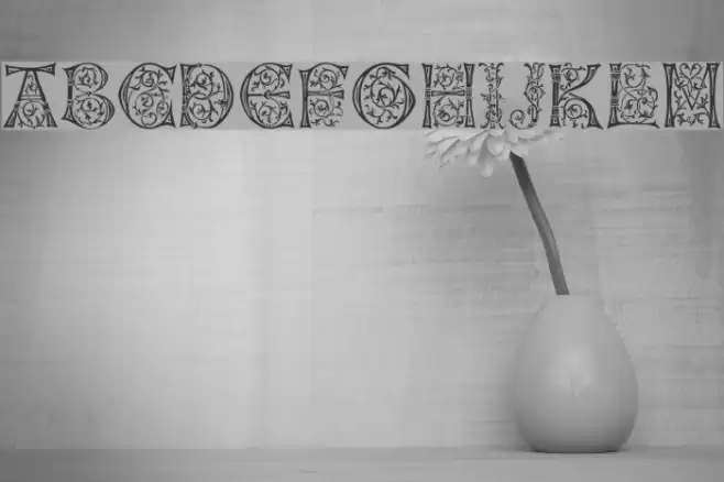 German Caps Font examples