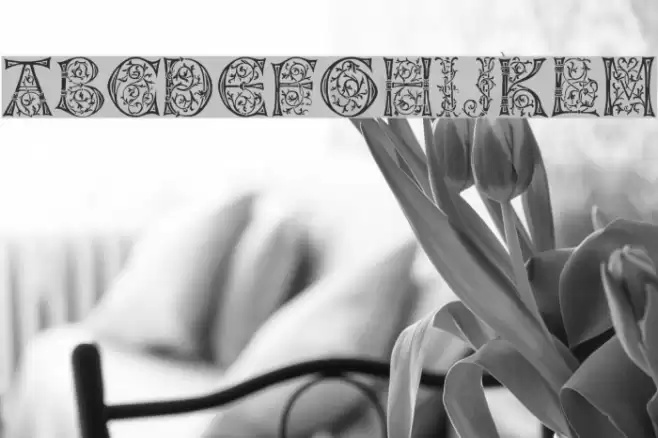 German Caps Font examples