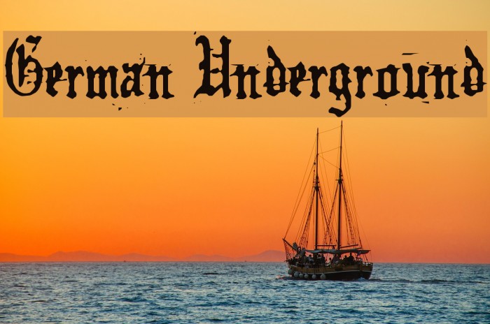 German Underground Example 2