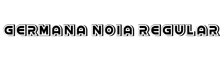Germana Noia Regular  Frei Schriftart Herunterladen