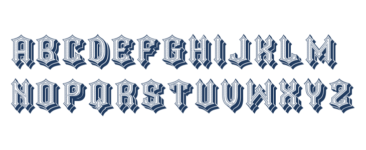 Germania Regular Lowercase