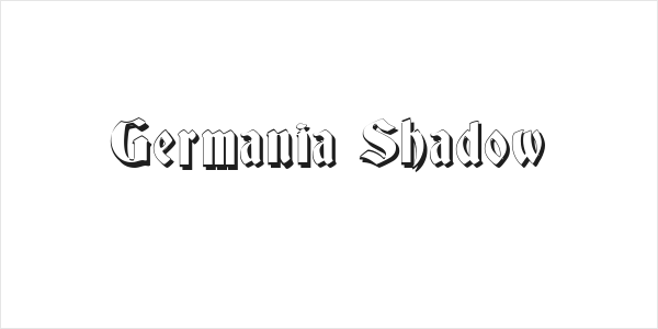 Germania Shadow Logo